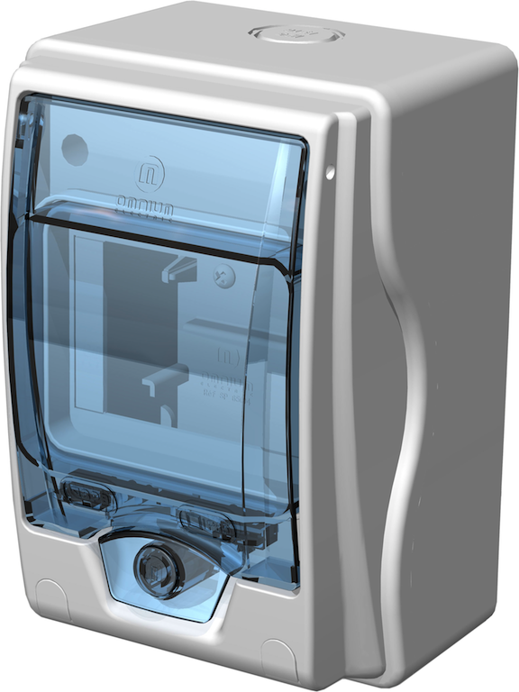 CENTRO DE CARGA IP65 SIN TERMINALES 4MODULOS 